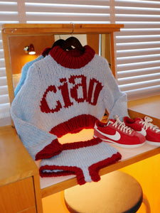 Ciao Cropped Sweater - West Channel Rd