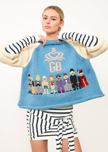 OAK Hand - Knit Crop Sweater - West Channel Rd