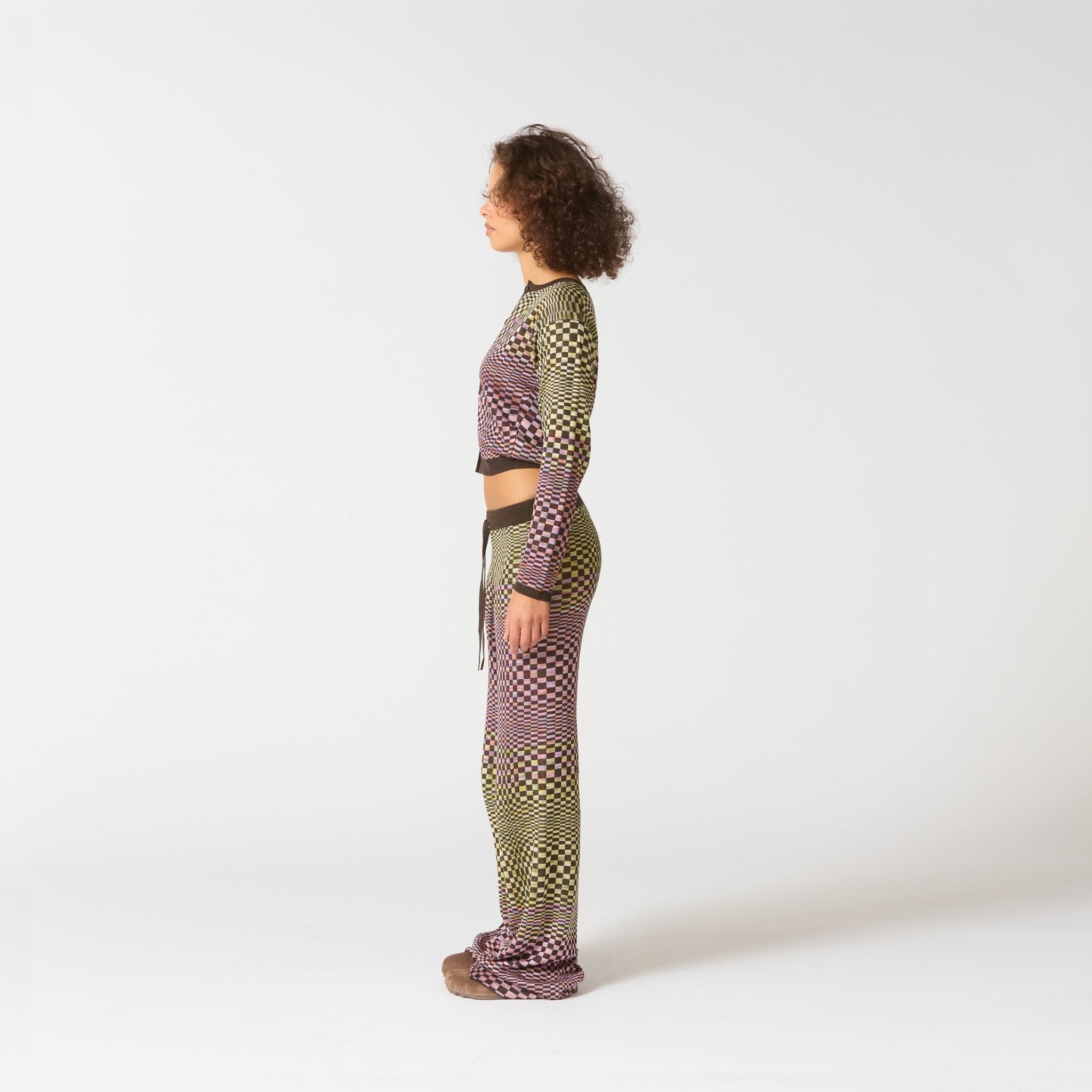 最終値下げPsychedelic Checker African pants Psychedelic Checker African pants