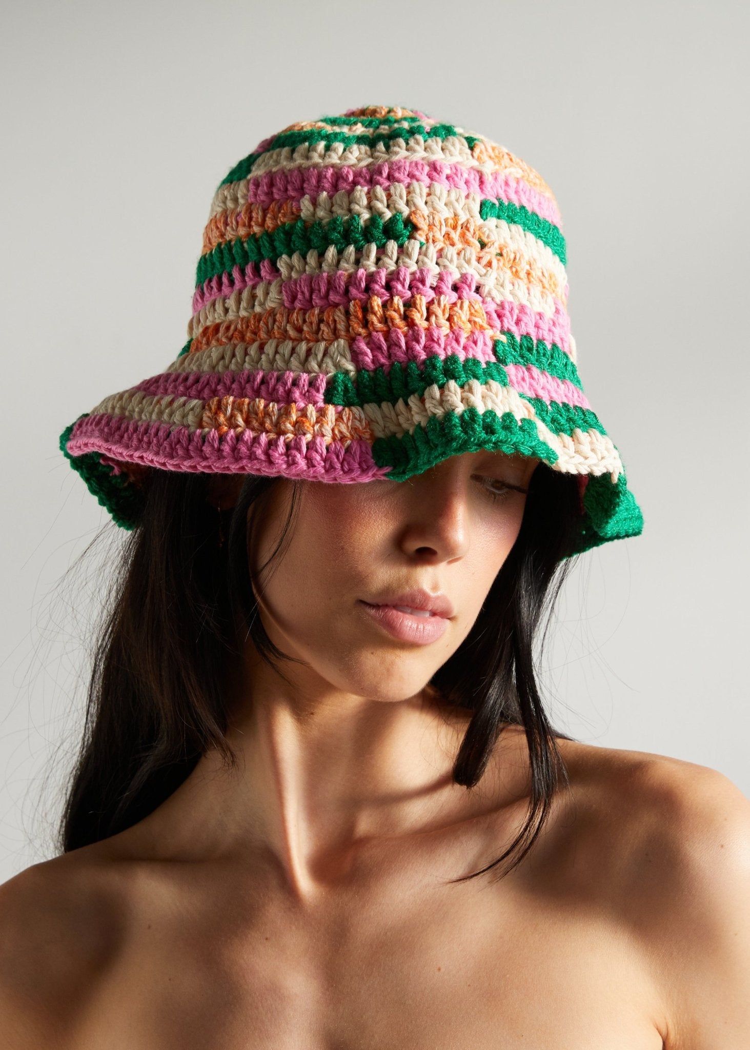 Hermosa Crochet Bucket Hat - West Channel Rd